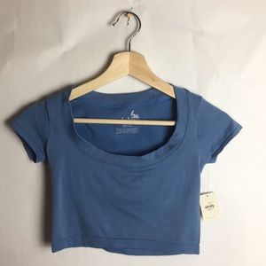 Free people nylon crop top